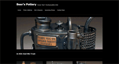 Desktop Screenshot of beers-pottery.com