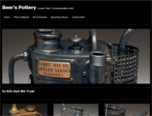 Tablet Screenshot of beers-pottery.com